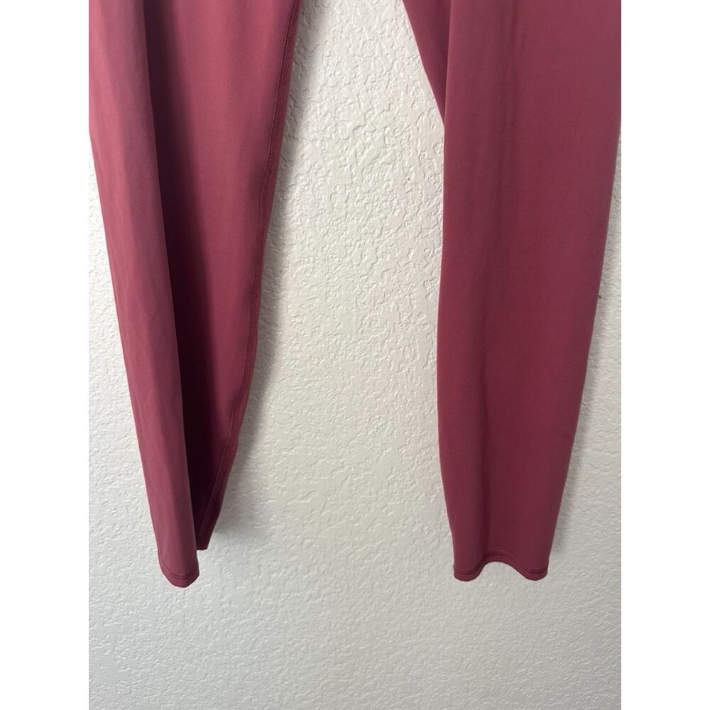 Vuori Rib Studio Legging Pink Mauve Large - Picture 6 of 9